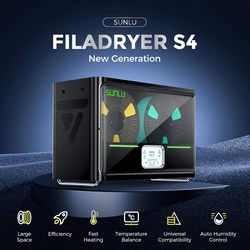 SUNLU S4 Filament Dryer Box Review 2025: The Ultimate 4-Spool 3D Printing Solution