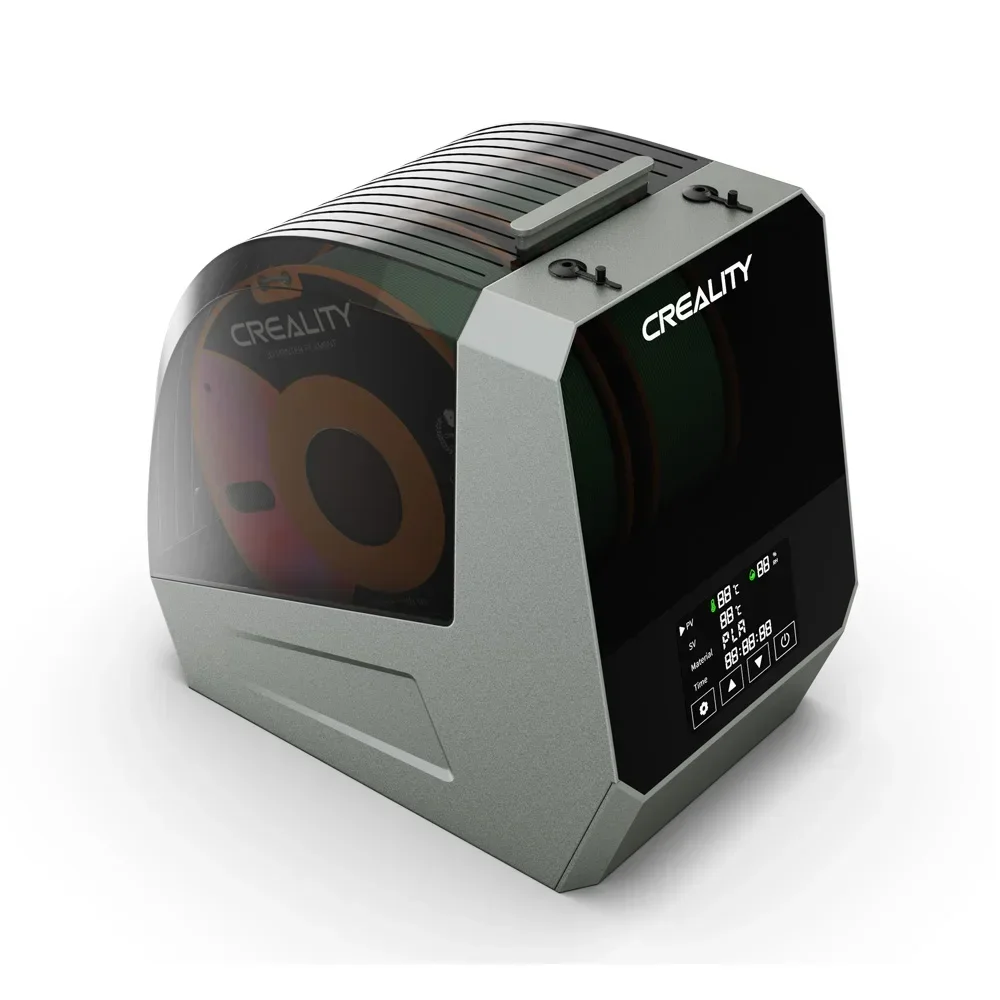 Creality Space Pi Filament Dryer Plus dual roll capacity interior