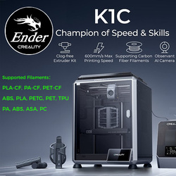 Creality K1C 3D Printer Review 2025 - Is 600mm/s Speed Worth It?