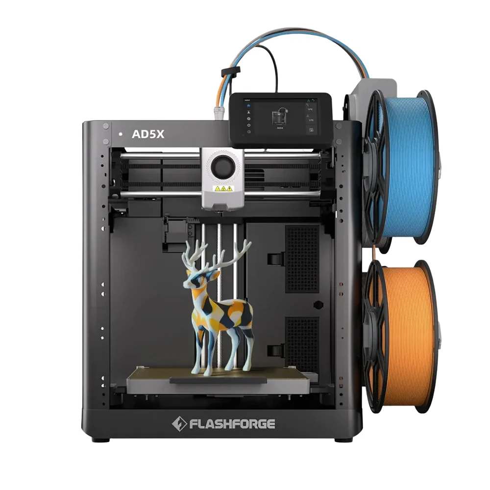 Flashforge AD5X 4-color 3D printer with multi-material printing