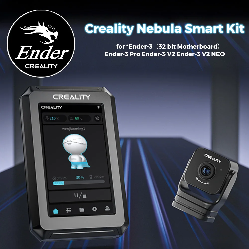 Creality Nebula Smart Kit complete package with touch screen and camera