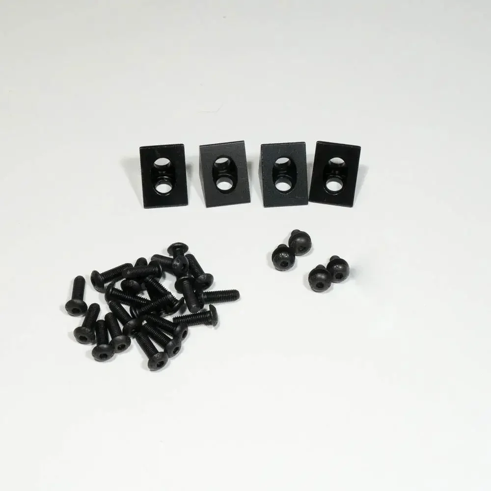 Funssor extrusion kit assembly showing precision alignment and blind joint system