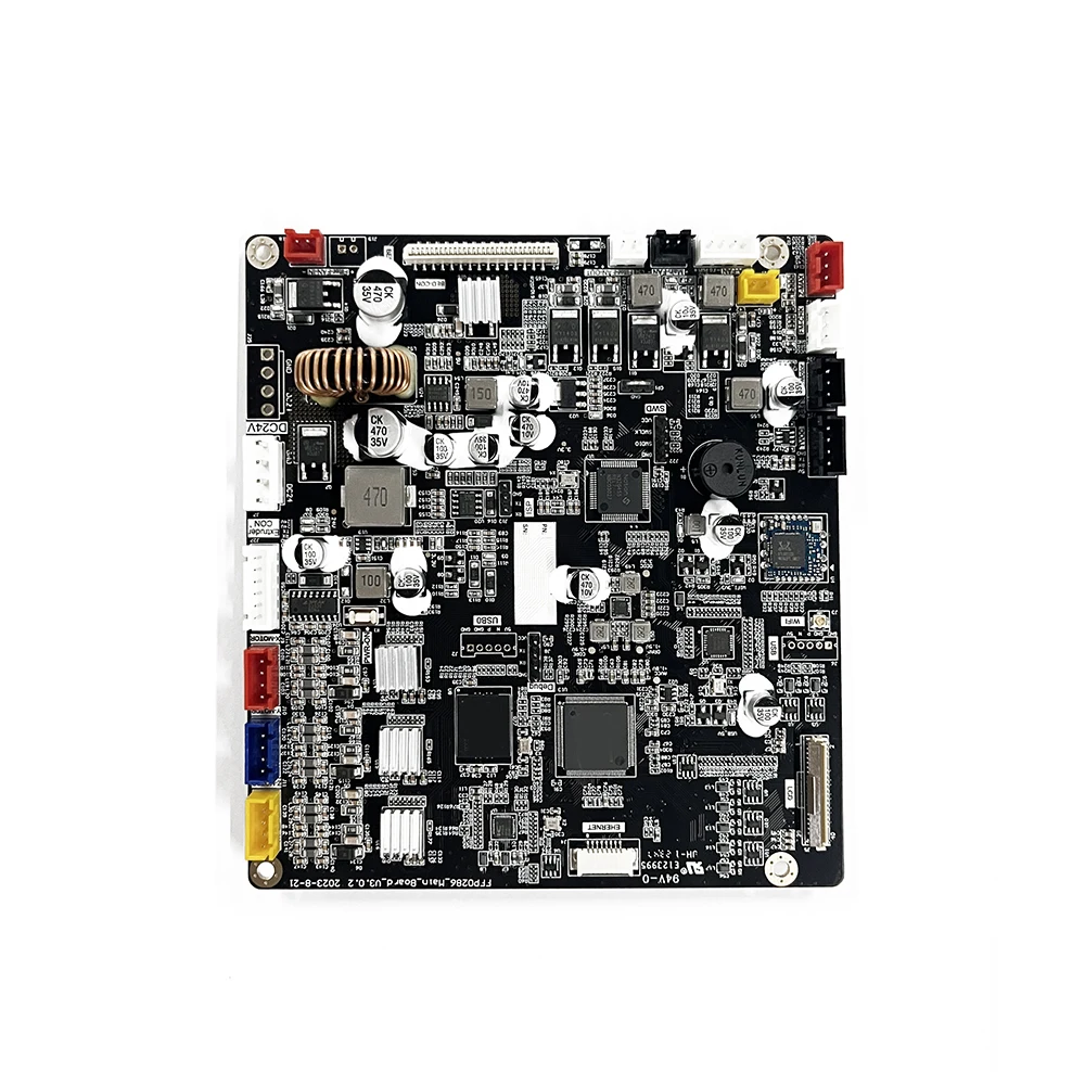 Flashforge motherboard installation diagram and connector layout