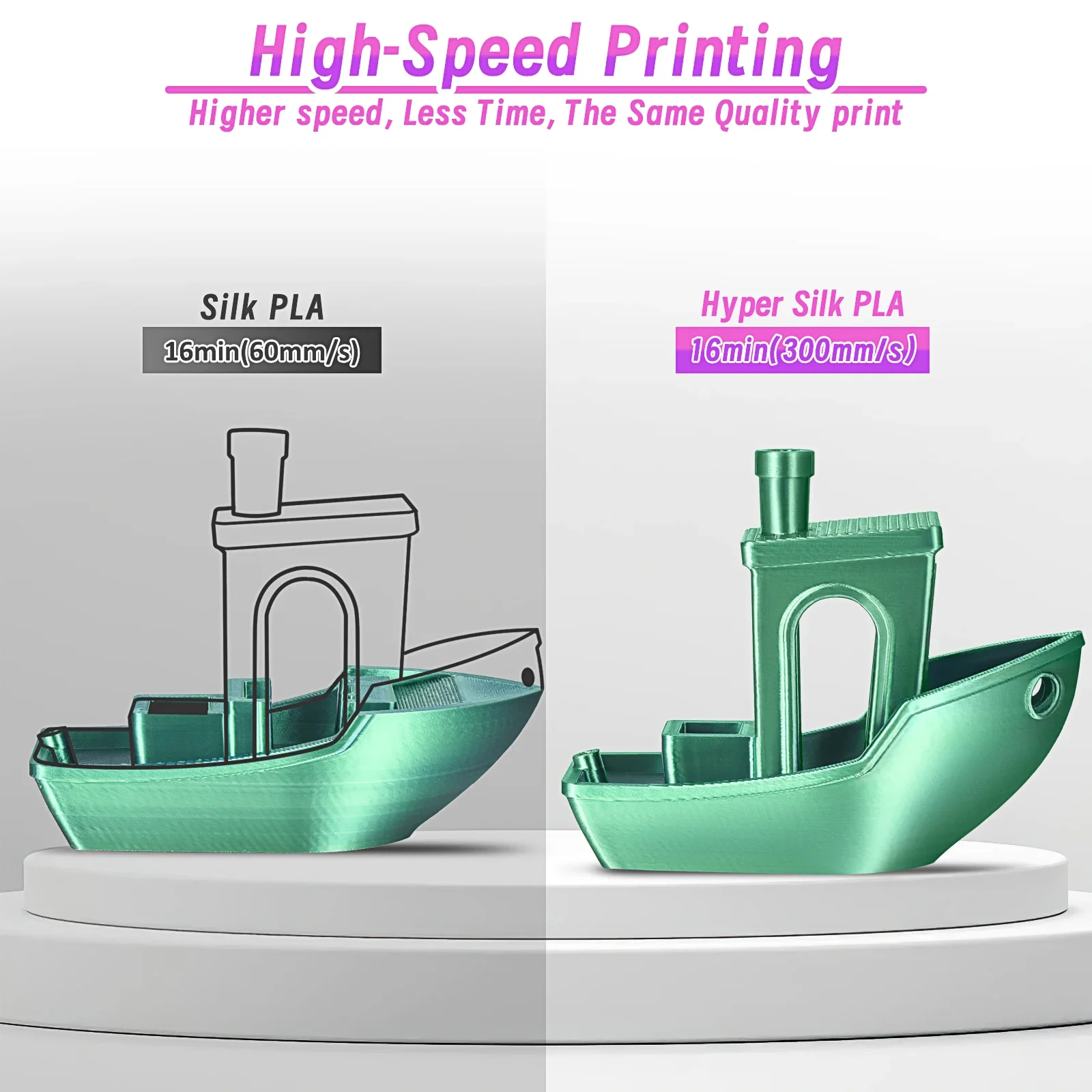 ERYONE filament spool packaging and color options