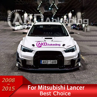 Car Headlight for Mitsubishi Lancer LED Headlight 2008-2016 Headlights Lancer DRL Turn Signal High Beam RS Style Projector Lens