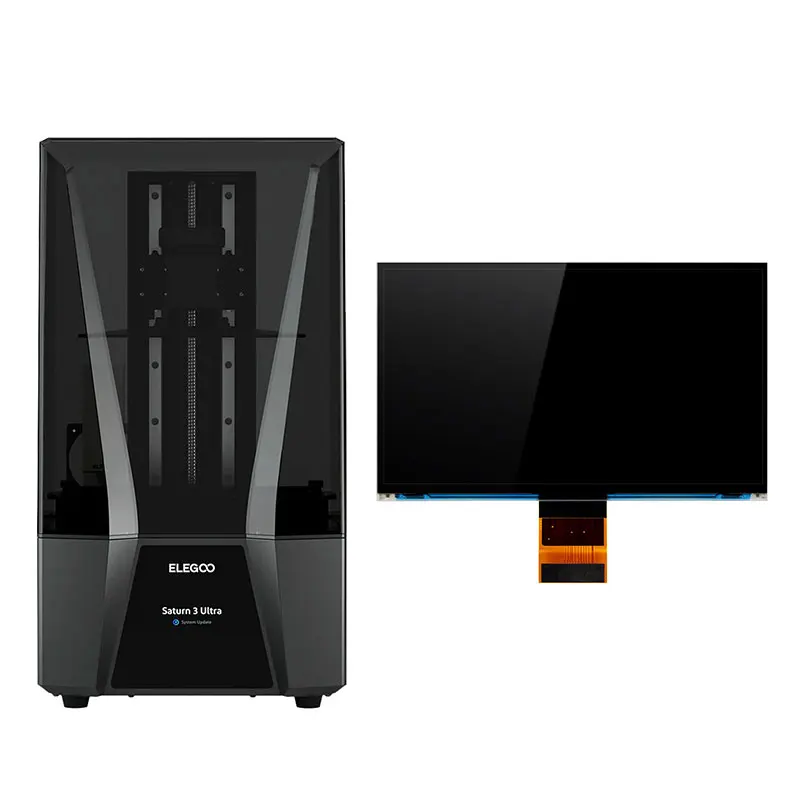 Elegoo Saturn LCD screen installation process