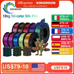KINGROON Silk Tri-color PLA Filament Review 2025: Premium Quality for Stunning 3D Prints