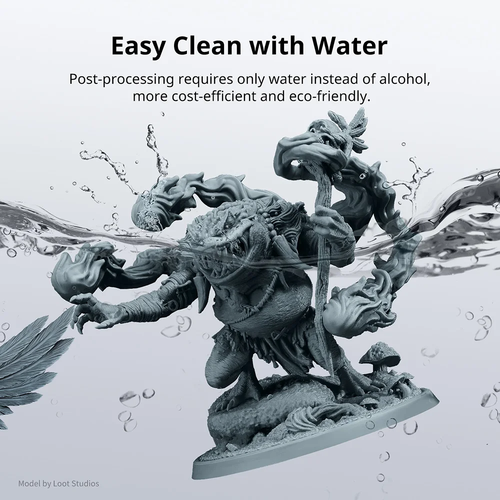 Comparison of detailed 3D prints showing precision quality