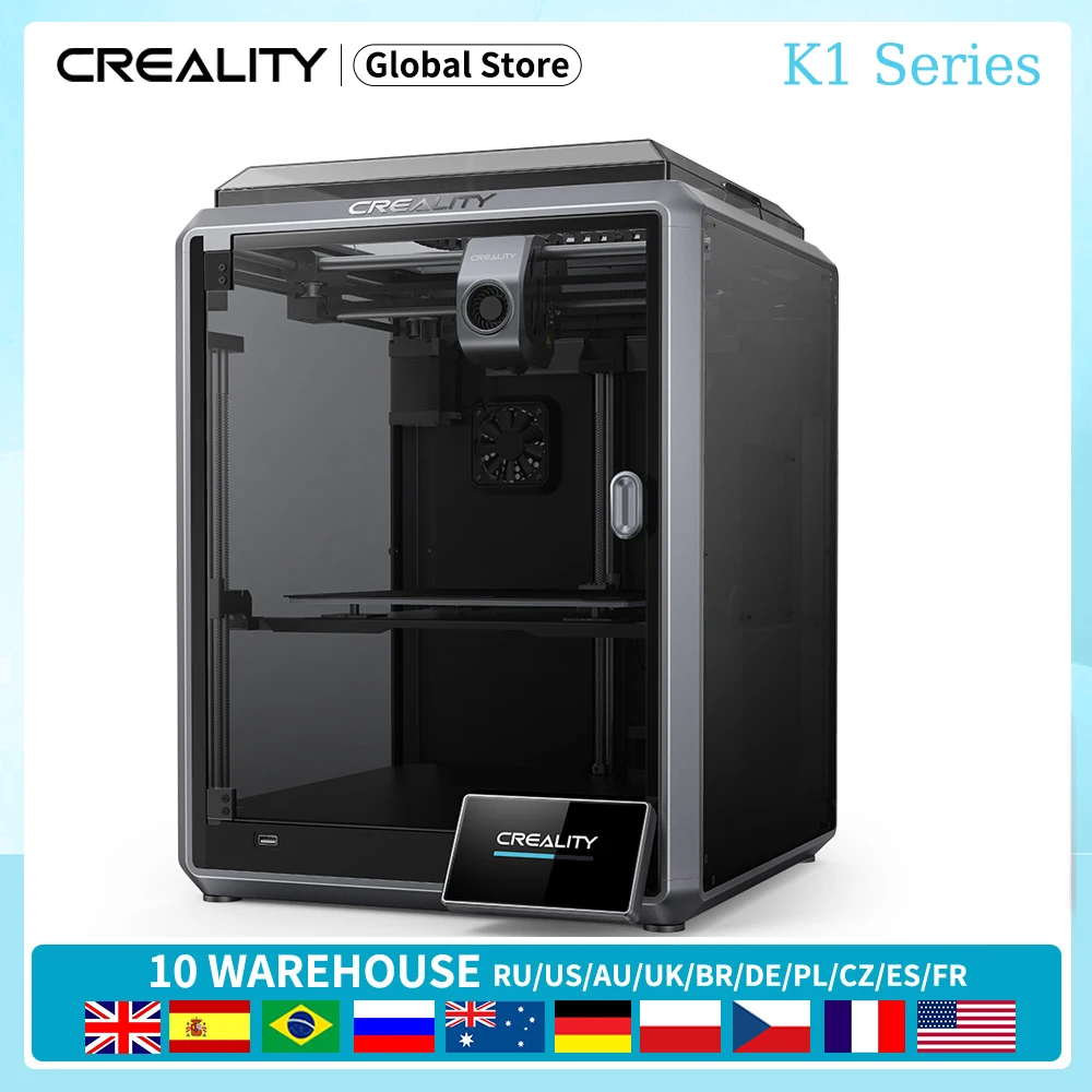 CREALITY K1 Series 3D Printer with high-speed printing capabilities