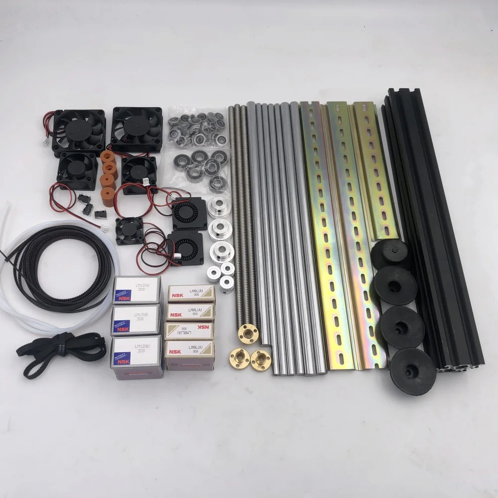 Funssor CoreXY kit components layout and organization