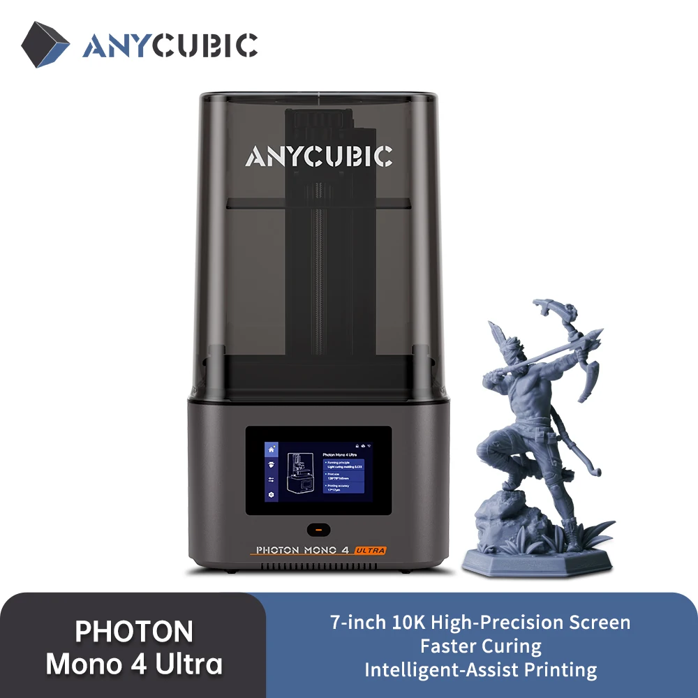 ANYCUBIC Photon Mono 4 Ultra LCD 3D Printer front view