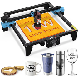 TwoTrees Laser Engraver CNC Router TTS10 Pro/TTS-55Pro Review 2025: Professional Metal Engraving at Home