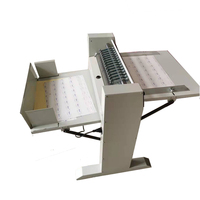 WD-520F Straight Knife Sticker Marking Machine 520MM Manual Feeding Electric Paper Slitting Machine