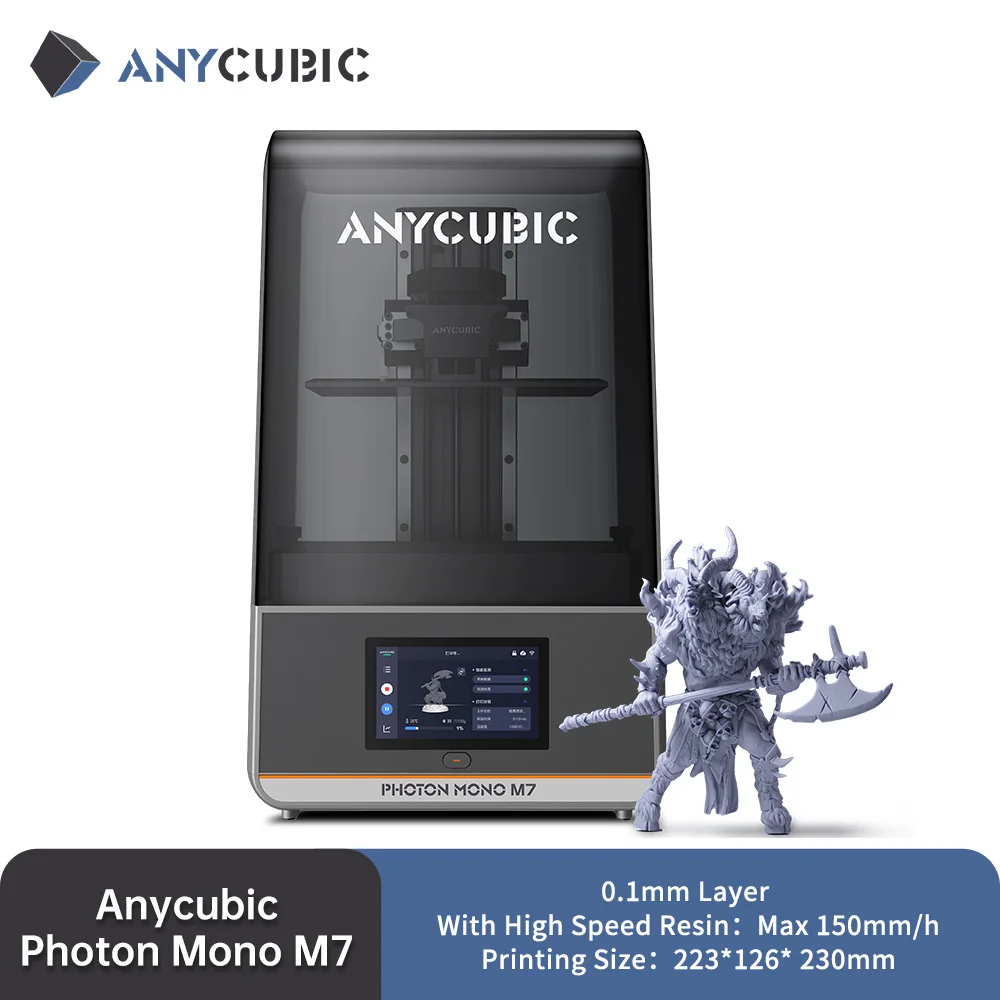 ANYCUBIC Photon Mono M7 AE Version 3D printer front view
