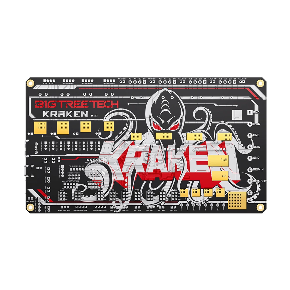 Kraken motherboard heatsink and thermal design