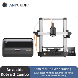 ANYCUBIC Kobra 3 Combo AE Version Review 2025: Multi-Color 3D Printing Revolution